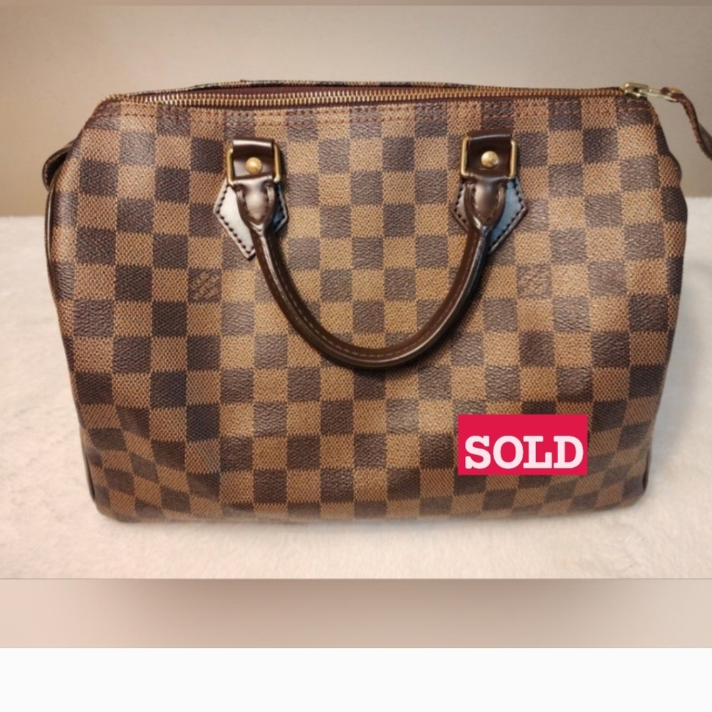 ❌️SOLD.❌️ Louis Vuitton Damier Speedy 30 date code AA1078